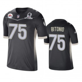 Miesten Cleveland Browns NFL Pelipaita Joel Bitonio 75 Game Anthracite 2021 AFC Pro Bowl
